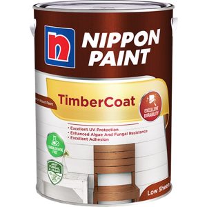 NIPPON PAINT TIMBERCOAT 5L FOR EXTERIOR WOOD
