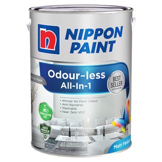 NIPPON PAINT ODOURLESS ALL-IN-1 (ALL IN ONE) 5L