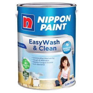 NIPPON PAINT EASYWASH & CLEAN (LOW SHEEN) 5L