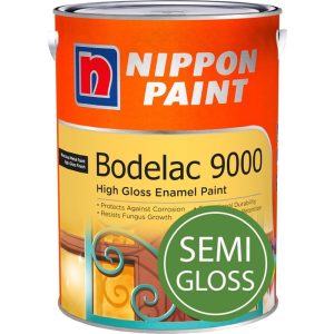 NIPPON PAINT BODELAC 9000 (SEMI GLOSS) 1L FOR WOOD & METAL