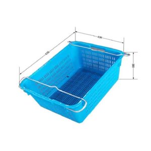 NPC PLASTIC CONTAINER L630XW430XH300MM SAP-64300