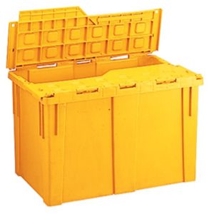 NPC PLASTIC CONTAINER WITH COVER 45L L549XW345XH339MM NLC902