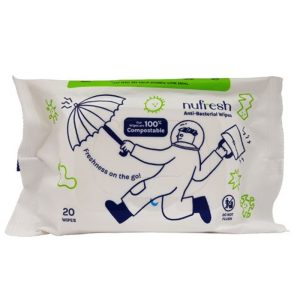NUFRESH ANTI-BACTERIAL WIPES 20S (FSC MIX) FNF3801VN