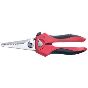 NUSHARP NO 985 HEAVY DUTY SHEAR WITH WIRE CUTTING NOTCH 8"