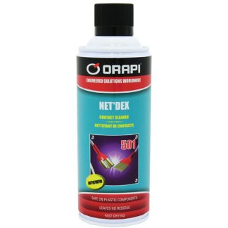 ORAPI NET'DEX PROFESSIONAL GRADE ELECTRICAL CONTACT CLEANER 400ML O-0501-A3