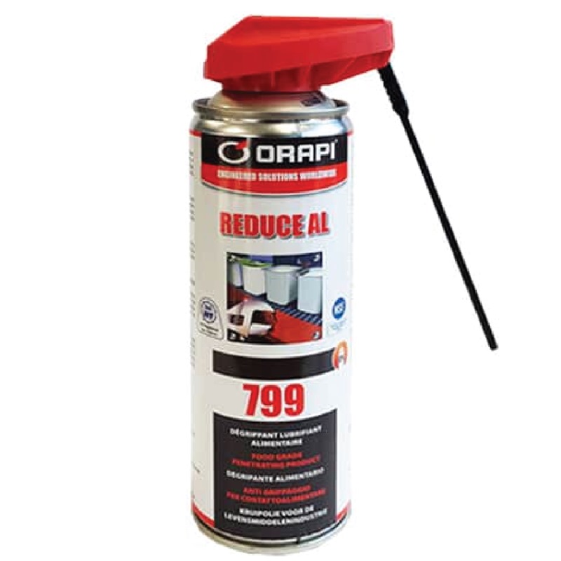 ORAPI REDUCE AL HIGH PERFORMANCE FOOD SAFE CERT DE-SEIZING LUBRICANT 405ML O-0799-A2