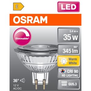 OSRAM MR16 LEDPMR163536-6.1W/930 12V GU5.3 (WARM WHITE)