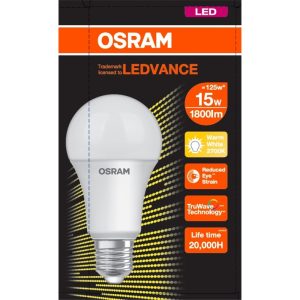 OSRAM LED BULB LVCLA125 15W 230V FR E27