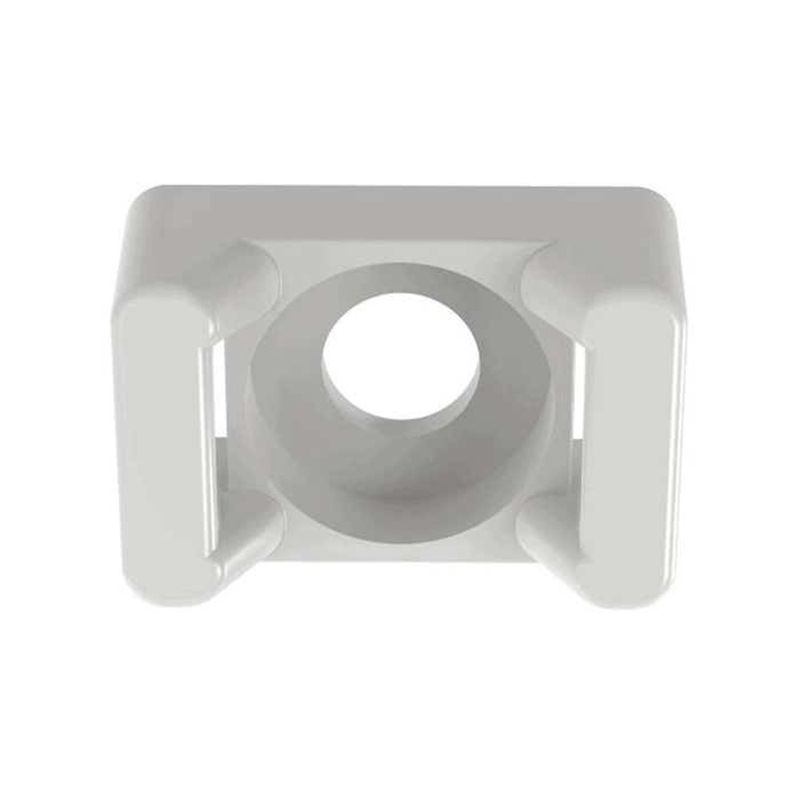PANDUIT SCREW APPLIED CABLE TIE MOUNT TM3S8-M, #8 NYLON 6.6