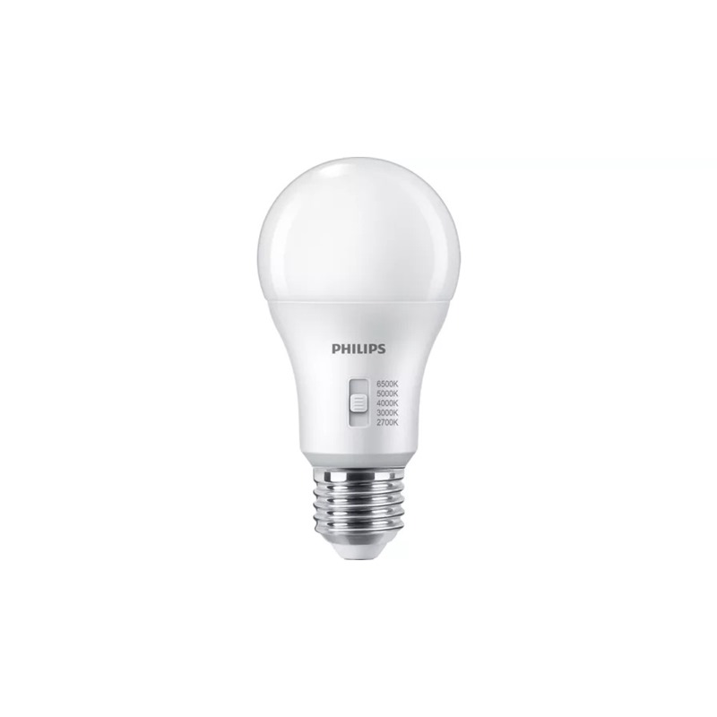 PHILIPS MULTI 5IN1 DIPSWITCH LED BULB E27 9W DIMMABLE