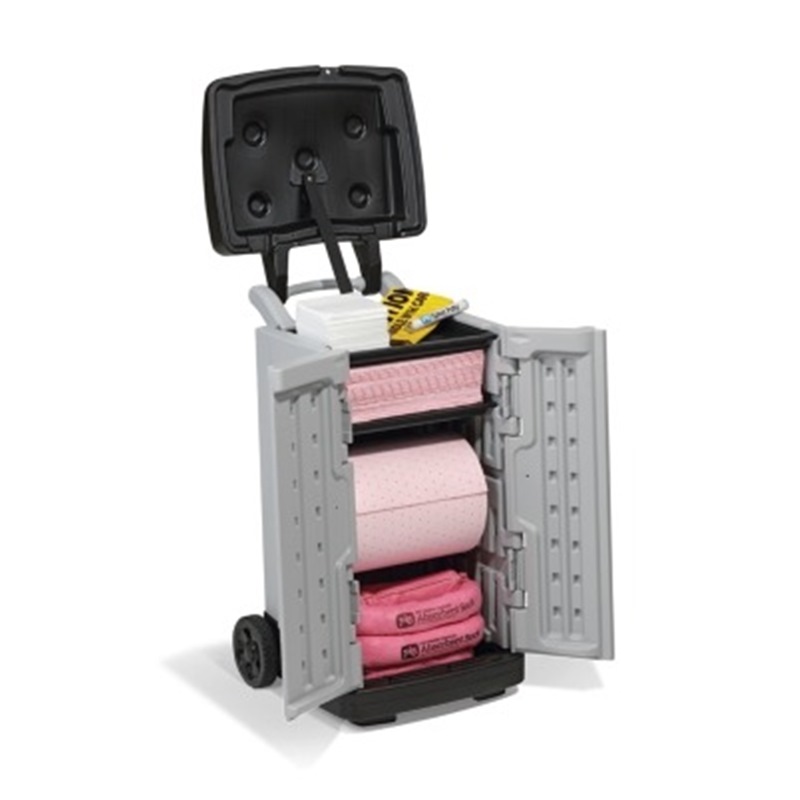 PIG HAZMAT QUICK-RESPONSE SPILL CART NPCKIT3901
