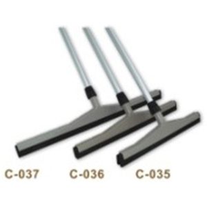 PLASTIC FLOOR SQUEEGEE WITH HANDLE