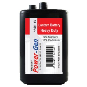 POWER-GEN LANTERN 6V 4R25C BATTERY