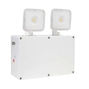 POWERCRAFT IP65 TWIN-SPOT LED EMERGENCY LIGHT TH20NM-WP