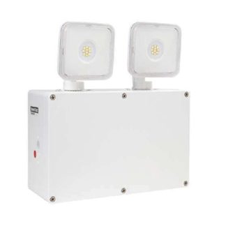 POWERCRAFT IP65 TWIN-SPOT LED EMERGENCY LIGHT TH20NM-WP
