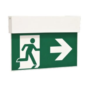 POWERCRAFT EMERGENCY EXIT LIGHT DOUBLE SIDED
