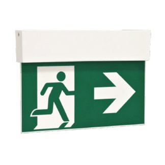 POWERCRAFT EMERGENCY EXIT LIGHT DOUBLE SIDED