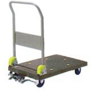 PRESTAR PLASTIC PLATFORM TROLLEY 710X455MM 150KG PBS101 W/BRAKE