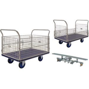 PRESTAR NET TROLLEY 1240x790mm 500KG NGS407-8" W/BRAKE
