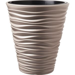 PROSPERPLAST SANDY VERTICAL WAVE POT 297X330MM