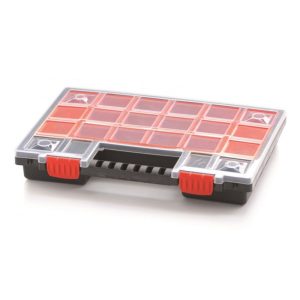 PROSPERPLAST SCREW & NAIL ORGANIZER TOOL BOX 344X249X50MM-NORP14-R444