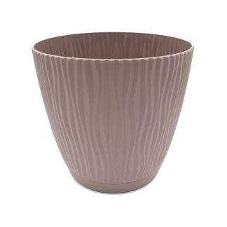 PROSPERPLAST SANDY FLOWER POT 129X120MM