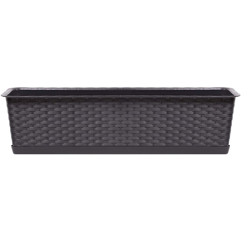 PROSPERPLAST RATOLLA RECTANGULAR CASE POT 685X173X150MM