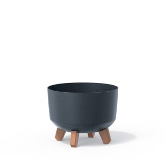 PROSPERPLAST GRACIA ECO WOOD FLOWER POT 238X187MM