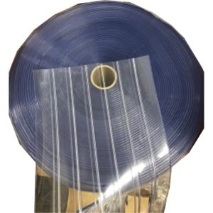 PVC TRANSPARENT RIBBED (NORMAL GRADE) CURTAIN ROLL 50M