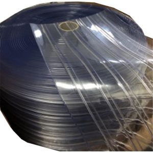 PVC TRANSPARENT RIBBED (POLAR GRADE -30°C) CURTAIN ROLL 50M
