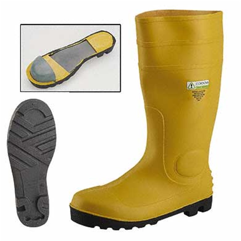 PVC SAFETY BOOTS WITH TOE CAP & MIDSOLE