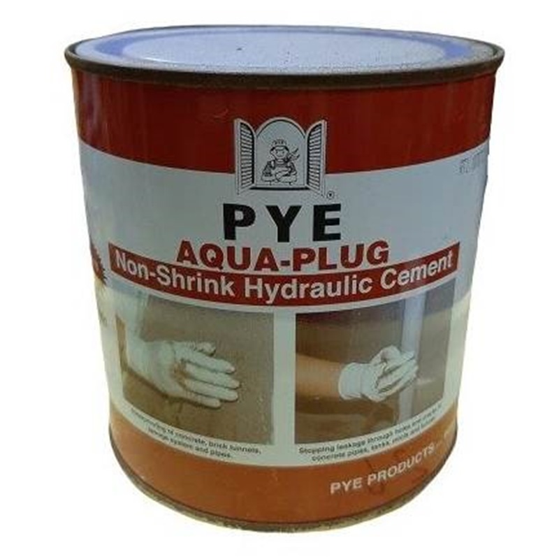 PYE AQUA PLUG NON-SHRINK HYDRAULIC CEMENT – 1KG