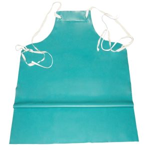 QUEBEE VINYL APRON GREEN 35"X45" 20MIL QB-BSA500-460-54742