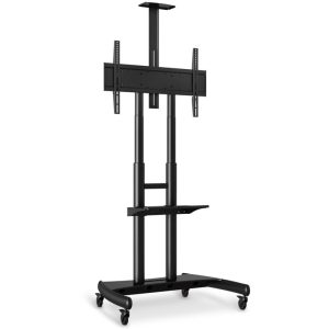 QUEENIE QTS-385 TROLLEY STAND SINGLE METAL SHELF 42" - 90" FIXED 91KG
