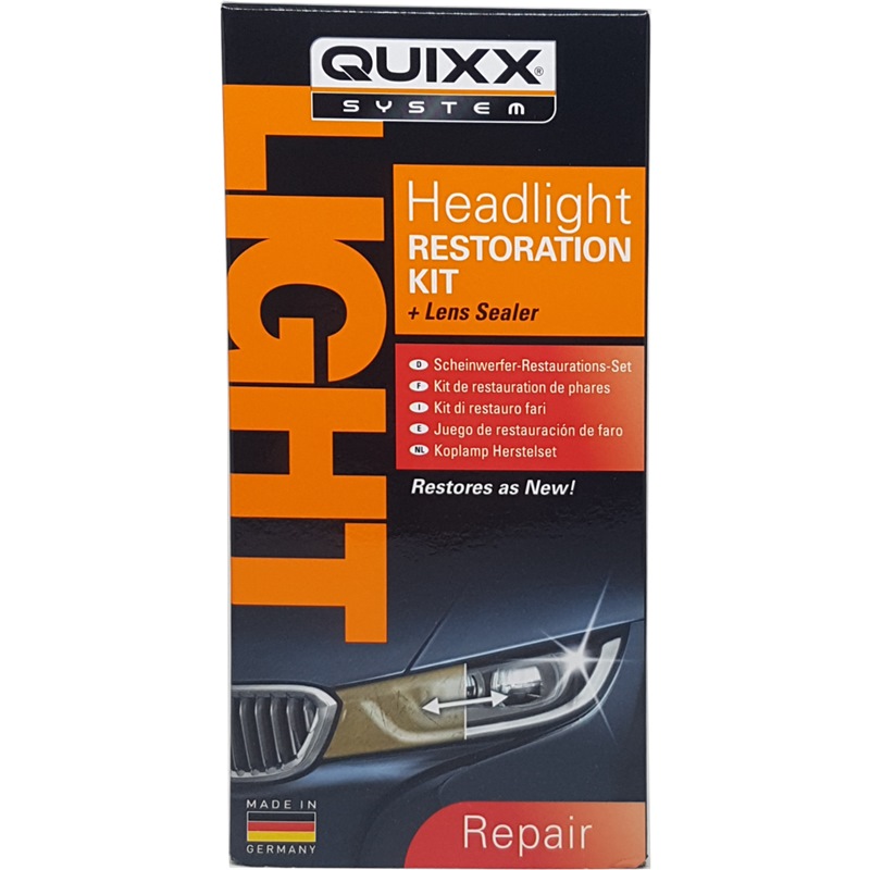 QUIXX HEADLIGHT RESTORATION KIT 30ML