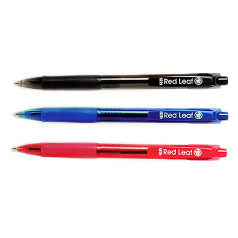 RED LEAF BALL PEN 797 -12/BOX