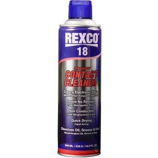 REXCO 18 CONTACT CLEANER 500 ML/ 330 G/ 16.9 FL OZ