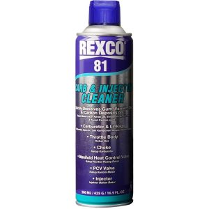 REXCO 81 CARB & INJECTOR CLEANER 500 ML/ 425 G/ 16.9 FL OZ