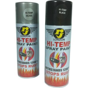 RJ SPRAY PAINT HI-TEMP - 400CC