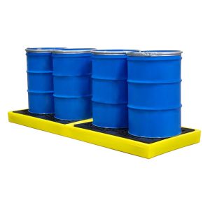 ROMOLD BUND FLOOR, 4 X 205LTR DRUMS IN LINE, 300LTR TSSBF4S