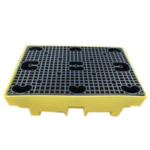 ROMOLD DRUM SPILL PALLET TSSBP2 YELLOW – 1200(L) X 820(W) X 330(H) – 23KG