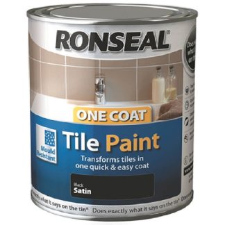 RONSEAL ONE COAT TILE PAINT WATER BASED 750ML