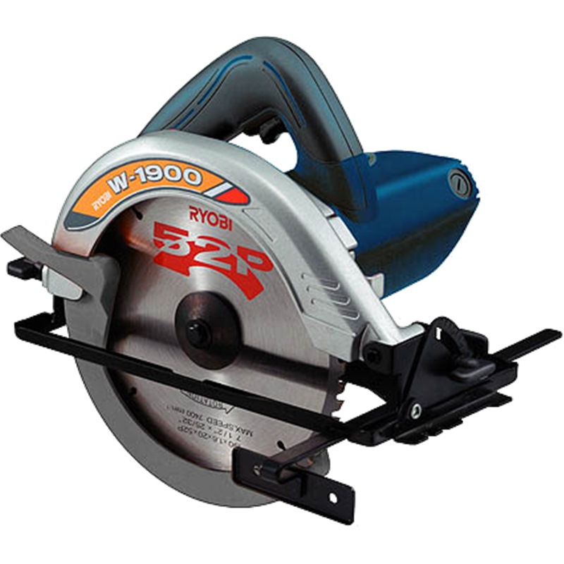 RYOBI 190MM CIRCULAR SAW, 1050W, W-1900
