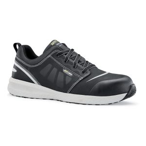 SAFETY JOGGER SHOE FOR CREWS NON SLIP ROCKET81, BLACK [S1P]