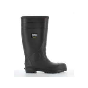 SAFETY JOGGER HERCULES PVC BOOTS STEEL TOE CAP & MID-SOLE, BLACK [S5]