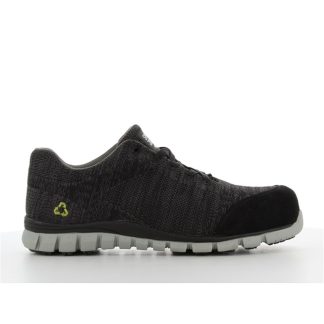 SAFETY JOGGER SHOE NANO CARBON TOECAP MORRIS, BLACK [S1P ESD]