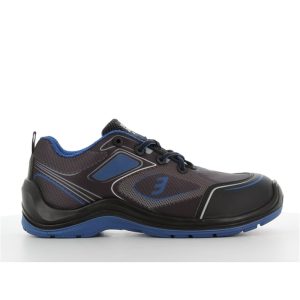 SAFETY JOGGER SHOE FLOW S1P LOW, BLUE [S1P ESD]
