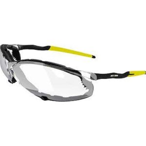 SAFETY JOGGER ANTI-FOG SAFETY GLASSES W/REMOVABLE FOAM PADDING TSAVO CLEAR