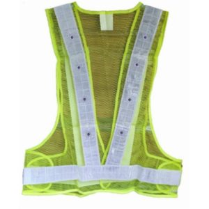 SAFETY VEST WITH LED LIGHT (OPERATE BY 2XAA BATTERY, NOT INCLUDE)