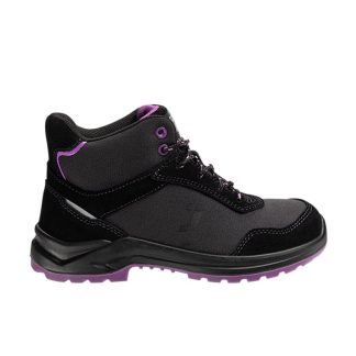 SAFETY JOGGER LADY MID-CUT SHOE BOTANIC, GREY [S1P]